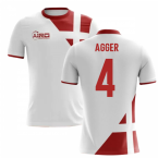 2023-2024 Denmark Away Concept Football Shirt (Agger 4) - Kids