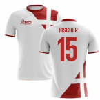 2023-2024 Denmark Away Concept Football Shirt (Fischer 15) - Kids