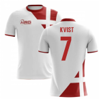 2023-2024 Denmark Away Concept Football Shirt (Kvist 7) - Kids