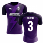 2023-2024 Fiorentina Fans Culture Home Concept Shirt (Biraghi 3)