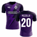 2023-2024 Fiorentina Fans Culture Home Concept Shirt (Pezzella 20) - Kids