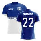 2023-2024 Greece Away Concept Football Shirt (Samaris 22) - Kids