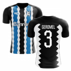 2018-2019 Gremio Fans Culture Home Concept Shirt (Geromel 3) - Womens