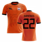 2018-2019 Holland Fans Culture Home Concept Shirt (DUMFRIES 22)