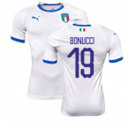 2018-2019 Italy Away evoKIT Away Shirt (Bonucci 19)