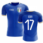 2023-2024 Italy Home Concept Football Shirt (Eder 17)