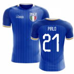 2025-2026 Italy Home Concept Football Shirt (Pirlo 21)