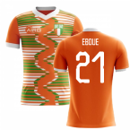 2023-2024 Ivory Coast Home Concept Football Shirt (Eboue 21)