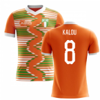 2023-2024 Ivory Coast Home Concept Football Shirt (Kalou 8)
