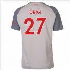 2018-2019 Liverpool Third Football Shirt (Origi 27) - Kids