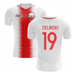 2025-2026 Poland Home Concept Football Shirt (Zielinski 19)