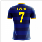 2023-2024 Sweden Airo Concept Away Shirt (Larsson 7)