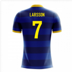 2023-2024 Sweden Airo Concept Away Shirt (Larsson 7) - Kids