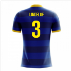 2023-2024 Sweden Airo Concept Away Shirt (Lindelof 3) - Kids