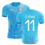 2018-2019 Uruguay Fans Culture Concept Home Shirt (C. Stuani 11)