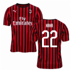 2019-2020 AC Milan Puma Home Football Shirt (KAKA 22)