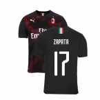 2019-2020 AC Milan Puma Third Football Shirt (ZAPATA 17)