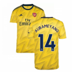 2019-2020 Arsenal Adidas Away Football Shirt (AUBAMEYANG 14)