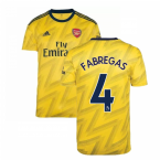 2019-2020 Arsenal Adidas Away Football Shirt (FABREGAS 4)