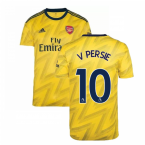 2019-2020 Arsenal Adidas Away Football Shirt (V PERSIE 10)