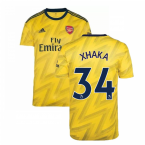 2019-2020 Arsenal Adidas Away Football Shirt (XHAKA 34)