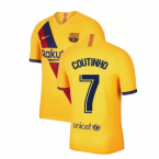 2019-2020 Barcelona Away Nike Football Shirt (COUTINHO 7)