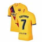 2019-2020 Barcelona Away Nike Shirt (Kids) (COUTINHO 7)