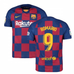 2019-2020 Barcelona Home Nike Football Shirt (ROMARIO 9)