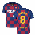 2019-2020 Barcelona Home Nike Football Shirt (STOICHKOV 8)