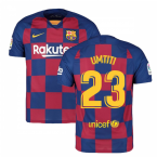 2019-2020 Barcelona Home Nike Football Shirt (UMTITI 23)
