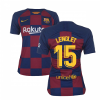 2019-2020 Barcelona Home Nike Ladies Shirt (LENGLET 15)
