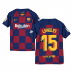 2019-2020 Barcelona Home Nike Shirt (Kids) (LENGLET 15)