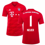 2019-2020 Bayern Munich Adidas Home Football Shirt (NEUER 1)