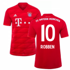 2019-2020 Bayern Munich Adidas Home Football Shirt (ROBBEN 10)