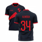 2023-2024 Benfica Away Concept Football Shirt (Almeida 34)