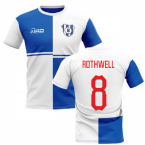 2023-2024 Blackburn Home Concept Football Shirt (Rothwell 8)