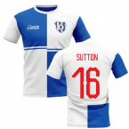 2023-2024 Blackburn Home Concept Football Shirt (Sutton 16)