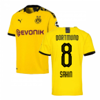 2019-2020 Borussia Dortmund Home Puma Shirt (Kids) (SAHIN 8)