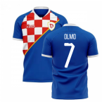 2025-2026 Dinamo Zagreb Home Concept Football Shirt (Olmo 7)