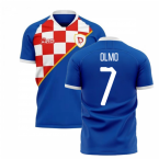 2023-2024 Dinamo Zagreb Home Concept Football Shirt (Olmo 7)