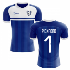 2025-2026 Everton Home Concept Football Shirt (PICKFORD 1)