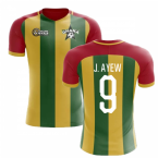 2023-2024 Ghana Home Concept Football Shirt (J. Ayew 9)