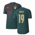 2019-2020 Italy Puma Stadium Jersey (Pine) (Bonucci 19)