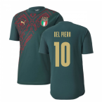 2019-2020 Italy Puma Stadium Jersey (Pine) (Del Piero 10)