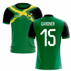 2023-2024 Jamaica Flag Concept Football Shirt (GARDNER 15)