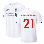 2019-2020 Liverpool Away Football Shirt (Chamberlain 21)