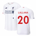 2019-2020 Liverpool Away Football Shirt (Kids) (Lallana 20)