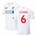 2019-2020 Liverpool Away Football Shirt (Lovren 6)