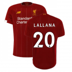 2019-2020 Liverpool Home European Shirt (Lallana 20)