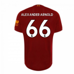 2019-2020 Liverpool Home Football Shirt (Alexander Arnold 66) - Kids